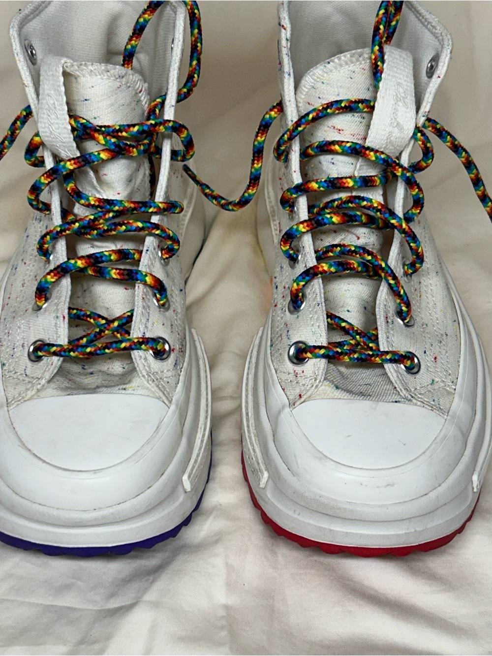 Converse Chuck Taylor Run Star Legacy CX Hi Pride Edition Men’s 6.5 Women’s 8 - Picture 3 of 10